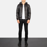 
Nintenzo Kožená bomber bunda pro Pány – alternate product view 3