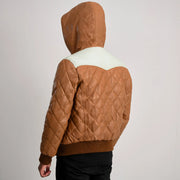 
Norman Kožená bunda Světle hnědá Puffer Kožená bunda pro Pány – alternate product view 5