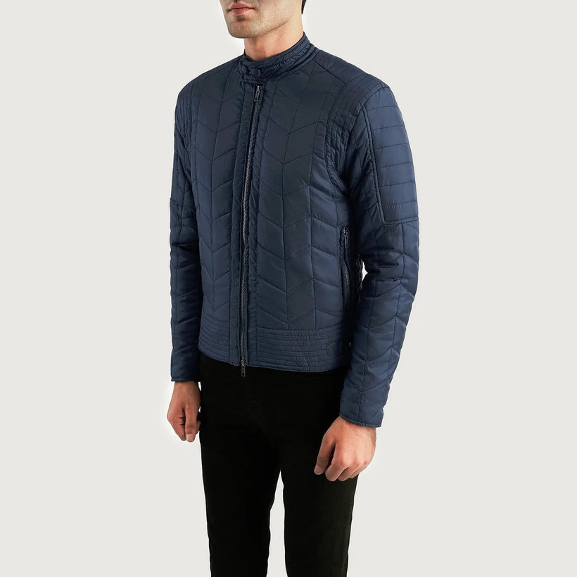 Nyle Quilted Windbreaker Kožená bunda pánská