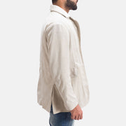 
Detailní pohled of Notch & Button Hardware on Professor By Day Suede Kožené sako pro Pány