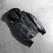 
Roslyn Hooded Kožená bomber bunda pro Dámy – alternate product view 7