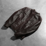 
Rumella Kožený motorkářský křivák pro Dámy - Natural Daylight Drape