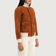 
Sasha A1 Kožená bomber bunda pro Dámy – alternate product view 2