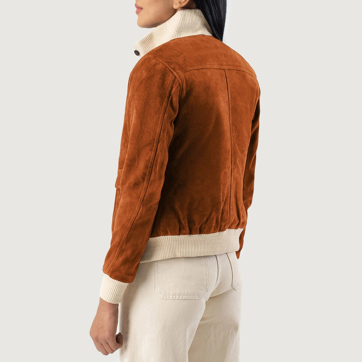 
Sasha A1 Kožená bomber bunda pro Dámy – alternate product view 5