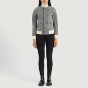
Sasha A1 Kožená bomber bunda pro Dámy – alternate product view 3