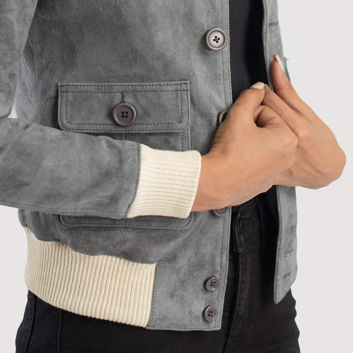 
Sasha A1 Kožená bomber bunda pro Dámy – alternate product view 6