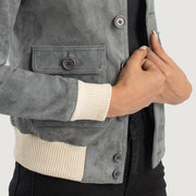
Sasha A1 Kožená bomber bunda pro Dámy – alternate product view 6