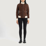 
Sasha A1 Kožená bomber bunda pro Dámy – alternate product view 3