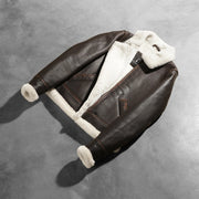 
Sherilyn B-3 Černá Kožená bomber bunda pro Dámy – alternate product view 8