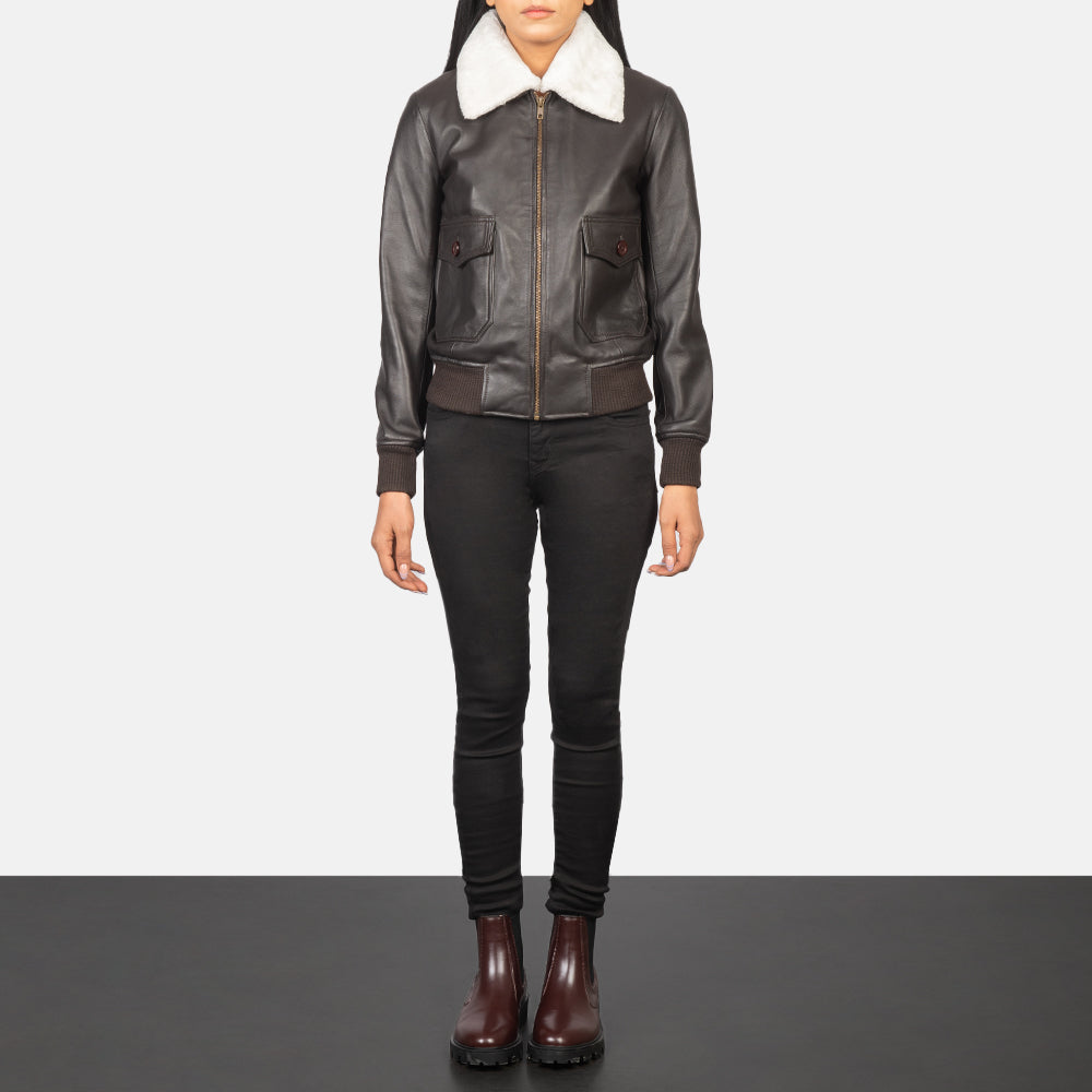 
Stella G-1 Kožená bomber bunda pro Dámy – alternate product view 3