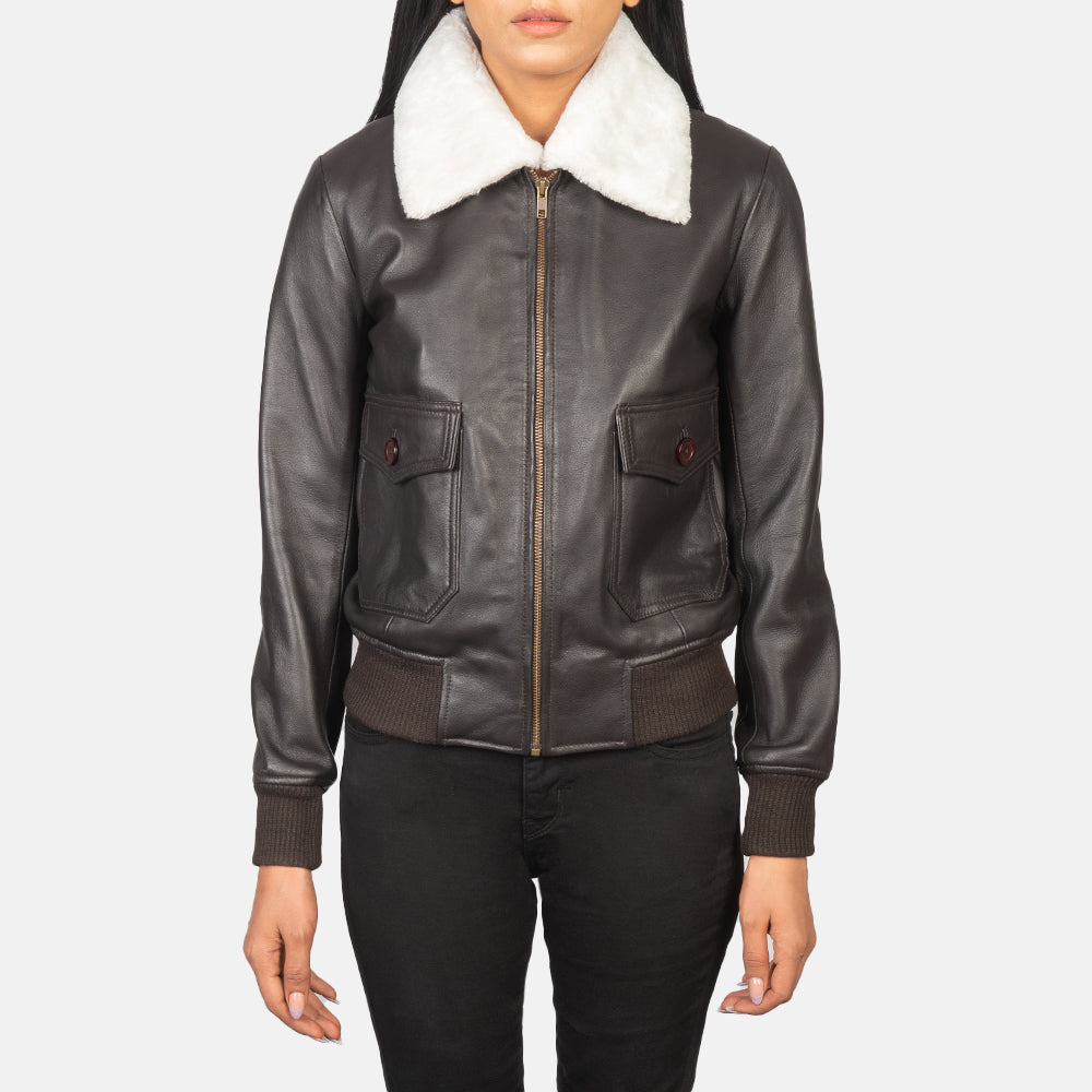 
Stella G-1 Kožená bomber bunda pro Dámy – alternate product view 4
