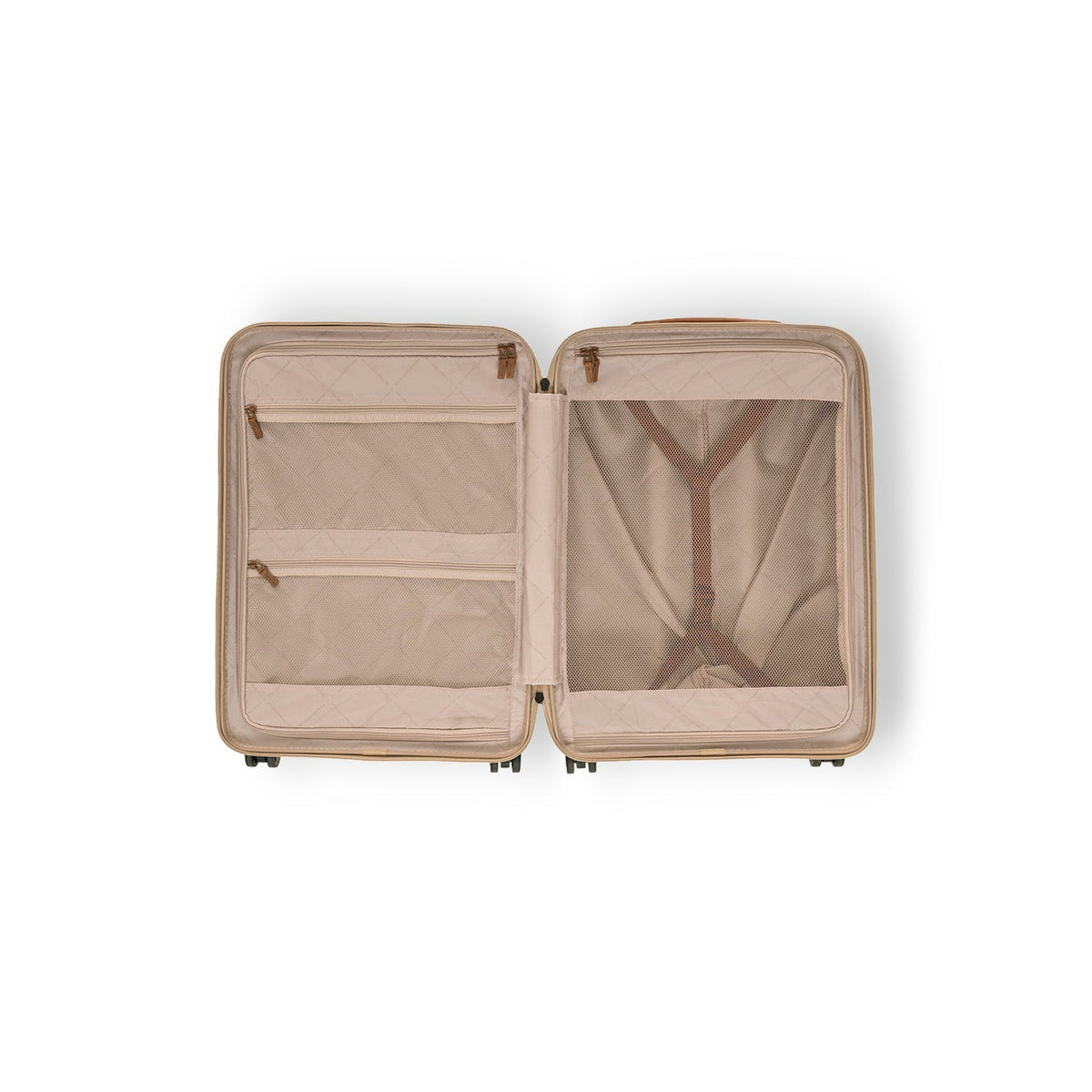 
Pohled na podšívku Showing Quilted Viscose Lining & Dvě funkční vnitřní kapsy