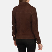 
Suzy Trucker Hnědá Kožená bunda pro Dámy – alternate product view 5