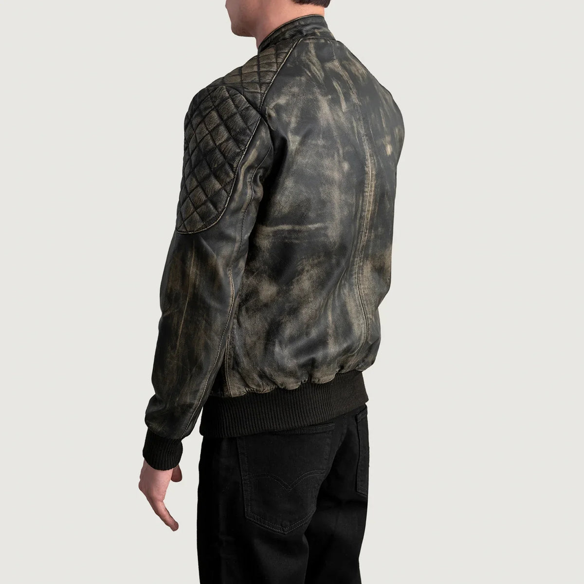 
Sven Kožená bomber bunda pro Pány – alternate product view 6