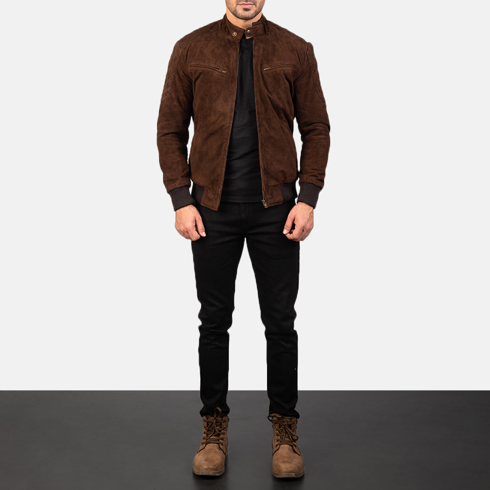 
Sven Kožená bomber bunda pro Pány – alternate product view 3