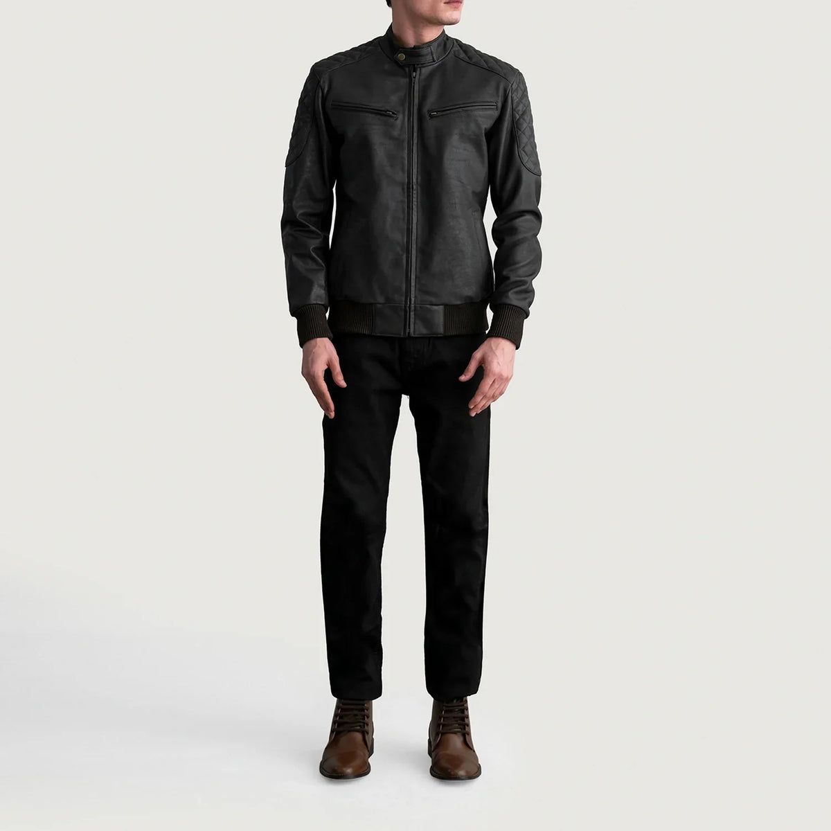 
Sven Kožená bomber bunda pro Pány – alternate product view 4