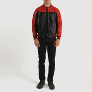 
Terrance Černá Varsity Kožená bunda pro Pány – alternate product view 5