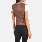 
Authentic Sheepskin Leather with Semi-aniline Finish Grain Texture & Heavy-Duty Seam Stitching Detail
