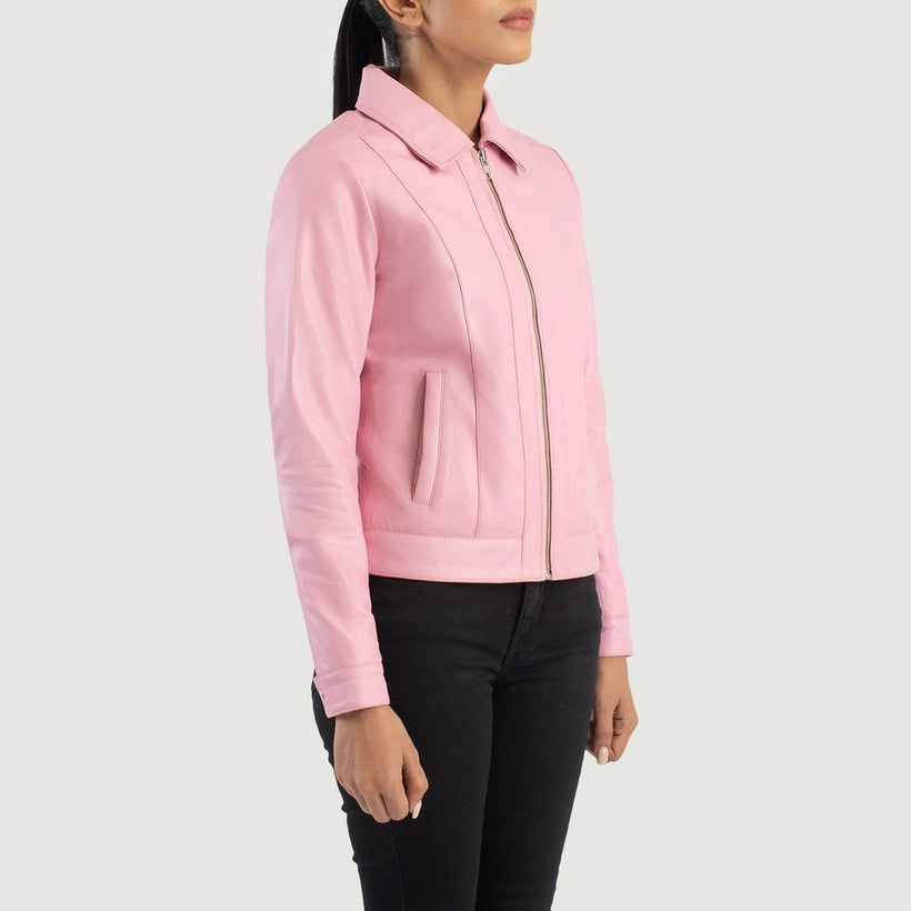 Vixen Classic Collar Kožená bunda dámská