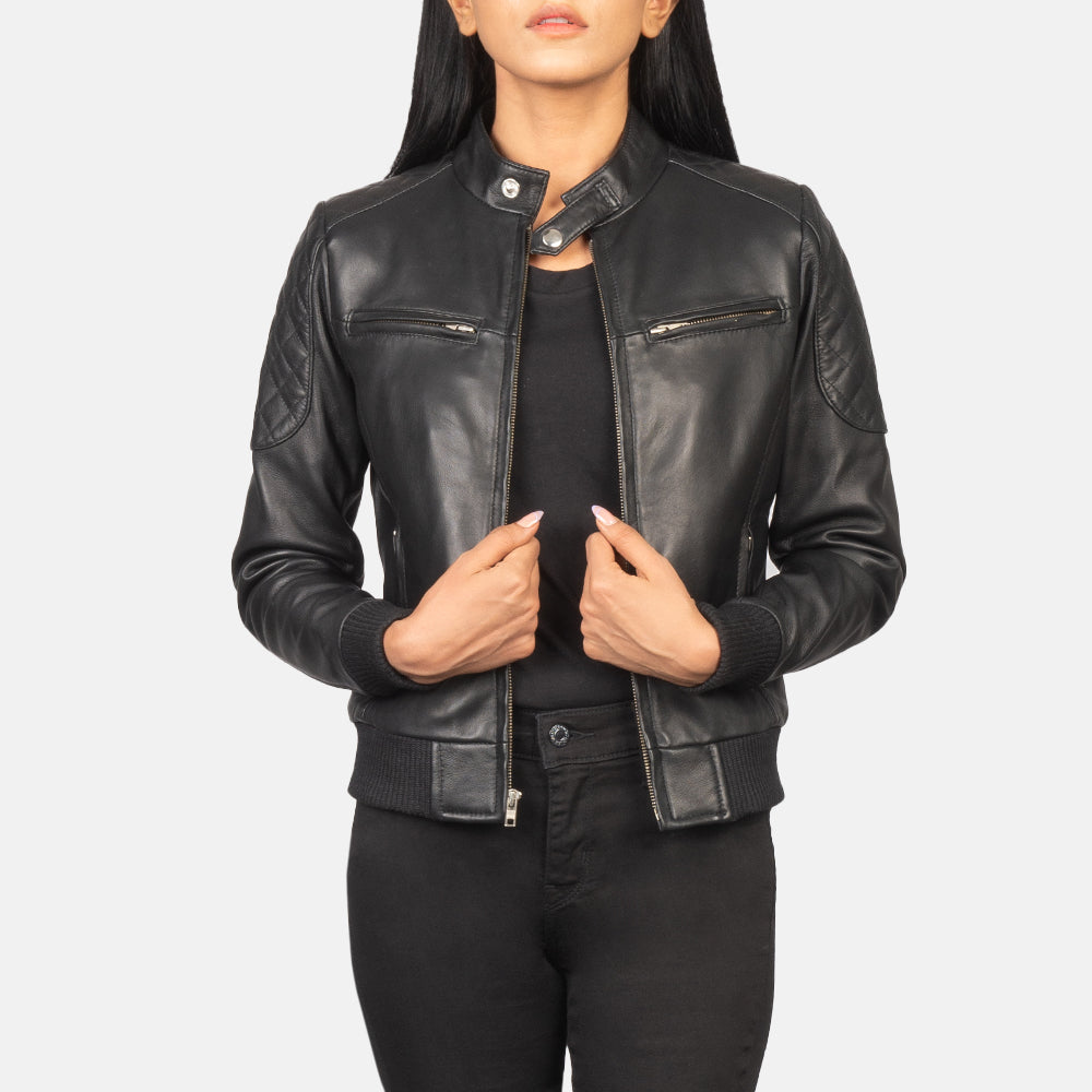 
Zenna Kožená bomber bunda pro Dámy – alternate product view 1