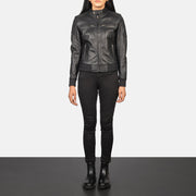 
Zenna Kožená bomber bunda pro Dámy – alternate product view 3