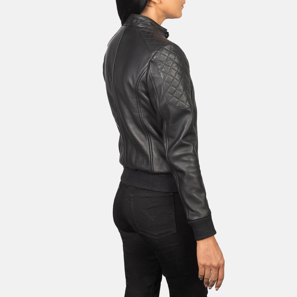 
Zenna Kožená bomber bunda pro Dámy – alternate product view 5