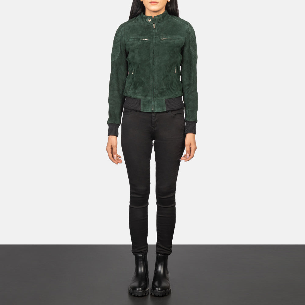 
Zenna Kožená bomber bunda pro Dámy – alternate product view 3